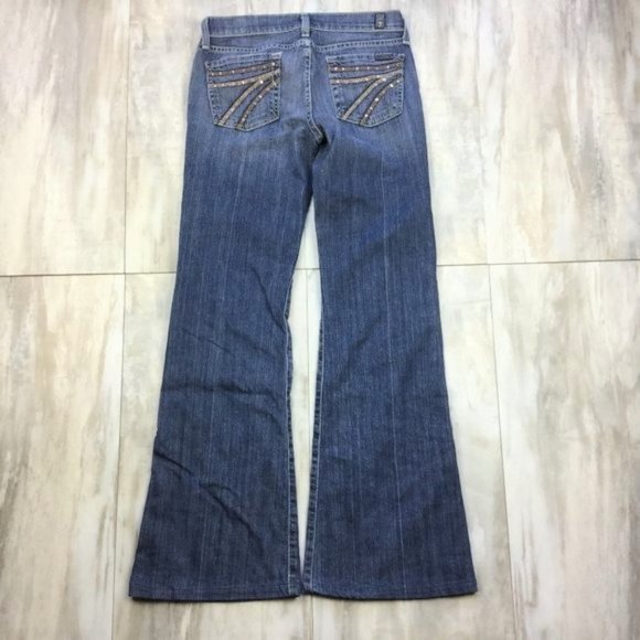 7 for all Mankind DOJO Jean 26 (inseam 30") - Picture 5 of 8